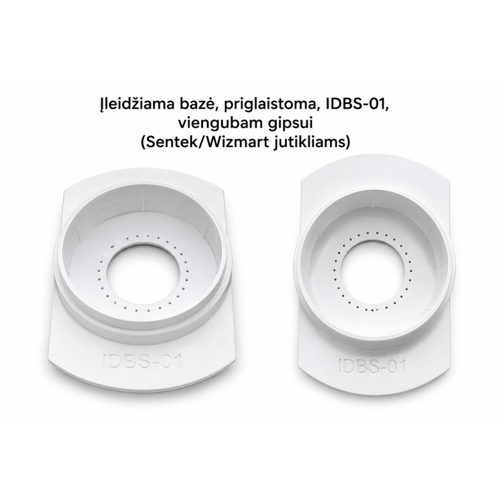 Įleidžiama priglaistoma bazė dūmų davikliui IDBS / IDBO