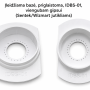 Įleidžiama priglaistoma bazė dūmų davikliui IDBS / IDBO