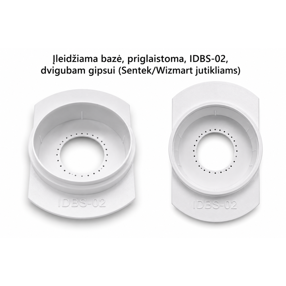 Įleidžiama priglaistoma bazė dūmų davikliui IDBS / IDBO