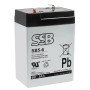 Akumuliatorius (AGM) SSB SB (5Ah, 6V, F1, VRLA)