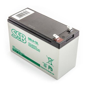 Akumuliatorius (AGM) SSB SBL (9Ah, 12V, F2, VRLA)