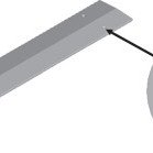 Kanalo dangtis PZDDP600/3 (1.5mm, L-3m) BAKS Kanalo dangtis PZDDP600/3 (1.5mm, L-3m) BAKS
