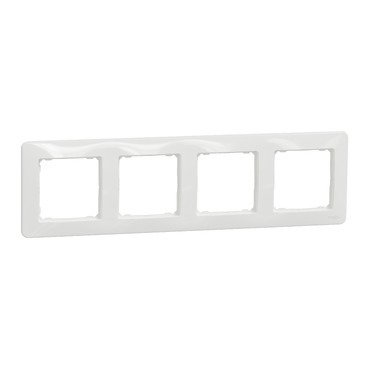 4 vietų rėmelis Schneider Electric Sedna Design SDD311804 (baltas)