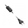 Laidinis jungiklis GTV LD-KABE2M-00 (2m, juodas)