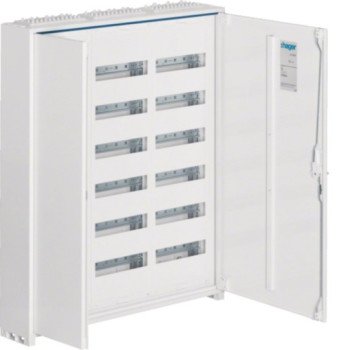 Virštinkinis modulinis skydas Hager FWB63 (216 mod., IP44, metalinis, 950x800x160)