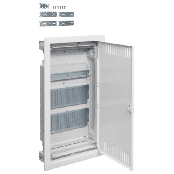 Hager 36 mod. įleidžiamas multimedia skydelis VU36NWB Hager 36 mod. įleidžiamas multimedia skydelis VU36NWB