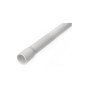 PVC vamzdis 32mm su išplatintu galu 3m (10, baltas)