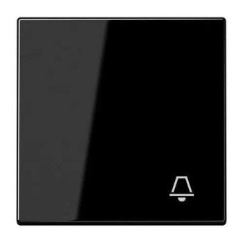 1 kl. apdaila su skambučio simboliu LS990 JUNG LS990KSW (juoda) 1 kl. apdaila su skambučio simboliu LS990 JUNG LS990KSW (juoda)