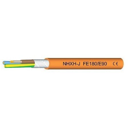 NHXH FE-180/E90 5x4 nedegus behalogenis kabelis Eupen (1m) NHXH FE-180/E90 5x4 nedegus behalogenis kabelis Eupen (1m)