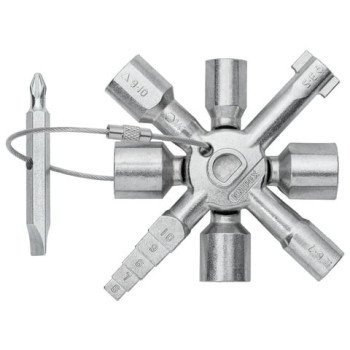 Universalus raktas Knipex 00 11 01 (skydams, metalinis)