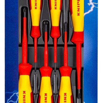 Atsuktuvų rinkinys Knipex 00 20 12 V03 (6 vnt., 1000V)