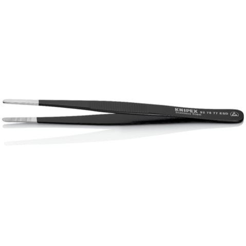 Pincetas Knipex 92 78 77 ESD (145mm, nerūdijantis plienas, antistatinis) Pincetas Knipex 92 78 77 ESD (145mm, nerūdijantis plienas, antistatinis)