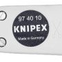 Krosavimo peilis tinklo kabeliams Knipex 97 40 10 (0.4–0.8mm)