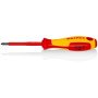 Atsuktuvas izoliuotas Knipex 98 24 01 (PH1, 80mm, 1000V)