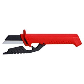 Kabelio nužievinimo peilis Knipex 98 56 (190mm, 1000V) Kabelio nužievinimo peilis Knipex 98 56 (190mm, 1000V)