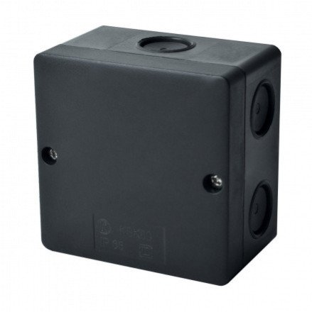 Hermetinė paskirstymo dėžutė Kopos KSK 80_FA (juoda, 81x81x54mm, IP66, UV atspari) Hermetinė paskirstymo dėžutė Kopos KSK 80_FA (juoda, 81x81x54mm, IP66, UV atspari)