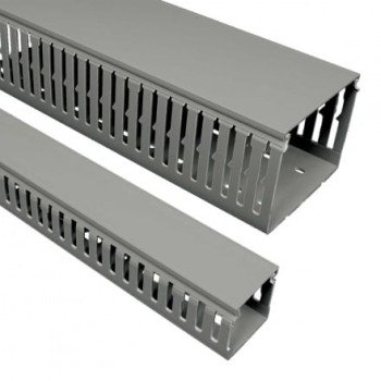 Plastikinis perforuotas kanalas Kopos RK 80X60_LD (pilkas, 80x60mm, 2m) Plastikinis perforuotas kanalas Kopos RK 80X60_LD (pilkas, 80x60mm, 2m)