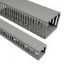Plastikinis perforuotas kanalas Kopos RK 80X60_LD (pilkas, 80x60mm, 2m)