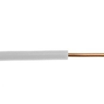 Lietkabelis H07V-U (YDY) 1x2.5 mm2 vienagyslis laidas (monolitinis, baltas, 1 m) Lietkabelis H07V-U (YDY) 1x2.5 mm2 vienagyslis laidas (monolitinis, baltas, 1 m)