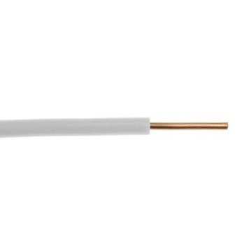 Lietkabelis H07V-U (YDY) 1x2.5 mm2 vienagyslis laidas (monolitinis, baltas, 1 m) Lietkabelis H07V-U (YDY) 1x2.5 mm2 vienagyslis laidas (monolitinis, baltas, 1 m)