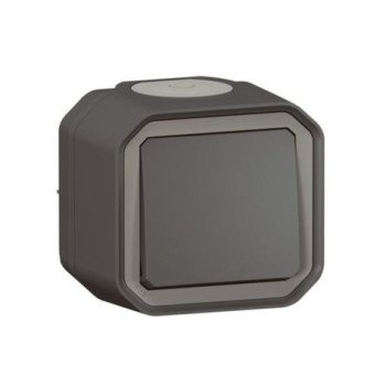 Virštinkinis mygtukas push 1 v. PLEXO Legrand 069790L (antracito spalva)
