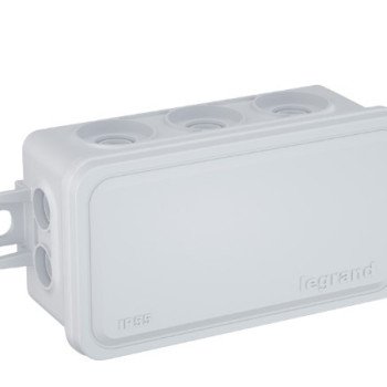 Plexo dėžutė su sandarikliais 81x44x34 Legrand 092004 (pilka, IP55) Plexo dėžutė su sandarikliais 81x44x34 Legrand 092004 (pilka, IP55)