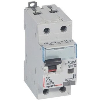 Srovės nuotekio relė su automatiniu jungikliu Legrand 411053 (C, 32A, 2P, 30mA, 230V) Srovės nuotekio relė su automatiniu jungikliu Legrand 411053 (C, 32A, 2P, 30mA, 230V)