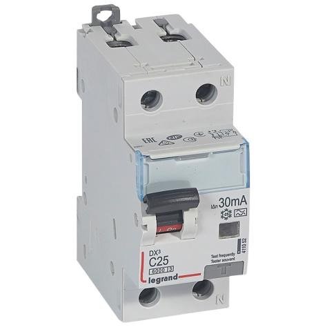 Srovės nuotekio relė su automatiniu jungikliu Legrand 411053 (C, 32A, 2P, 30mA, 230V) Srovės nuotekio relė su automatiniu jungikliu Legrand 411053 (C, 32A, 2P, 30mA, 230V)
