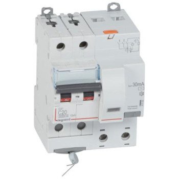 Srovės nuotekio relė su automatiniu jungikliu Legrand 411159 (C, 20A, 4P, 30mA, 230V) Srovės nuotekio relė su automatiniu jungikliu Legrand 411159 (C, 20A, 4P, 30mA, 230V)