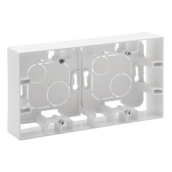 Virštinkinė dėžutė Niloe Step Legrand 863198 (balta, 2 mod.) Virštinkinė dėžutė Niloe Step Legrand 863198 (balta, 2 mod.)