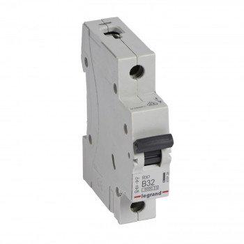 Automatinis jungiklis MCB RX3 Legrand 419139 (32A, 1P, 400V, 6kA) Automatinis jungiklis MCB RX3 Legrand 419139 (32A, 1P, 400V, 6kA)