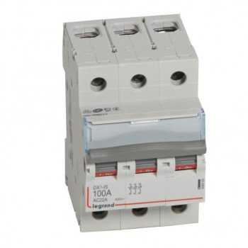Kirtiklis MCB RX3 Legrand 406469 (100A, 3P, 230V, 6kA) Kirtiklis MCB RX3 Legrand 406469 (100A, 3P, 230V, 6kA)