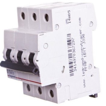 Automatinis jungiklis MCB RX3 Legrand 419167 (10A, 3P, 230V, 6kA) Automatinis jungiklis MCB RX3 Legrand 419167 (10A, 3P, 230V, 6kA)
