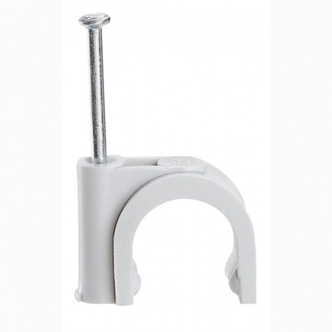 Kabelių kabės 14mm apvaliem kabeliams Legrand 031531 Kabelių kabės 14mm apvaliem kabeliams Legrand 031531