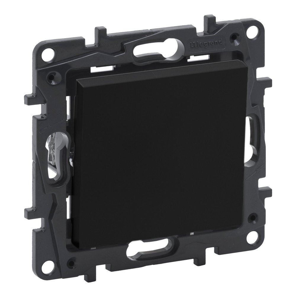 Juodas jungiklis Niloe Step Legrand 863501 Juodas jungiklis Niloe Step Legrand 863501