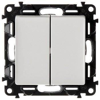 Baltas jungiklis Niloe Step Legrand 863105 Baltas jungiklis Niloe Step Legrand 863105