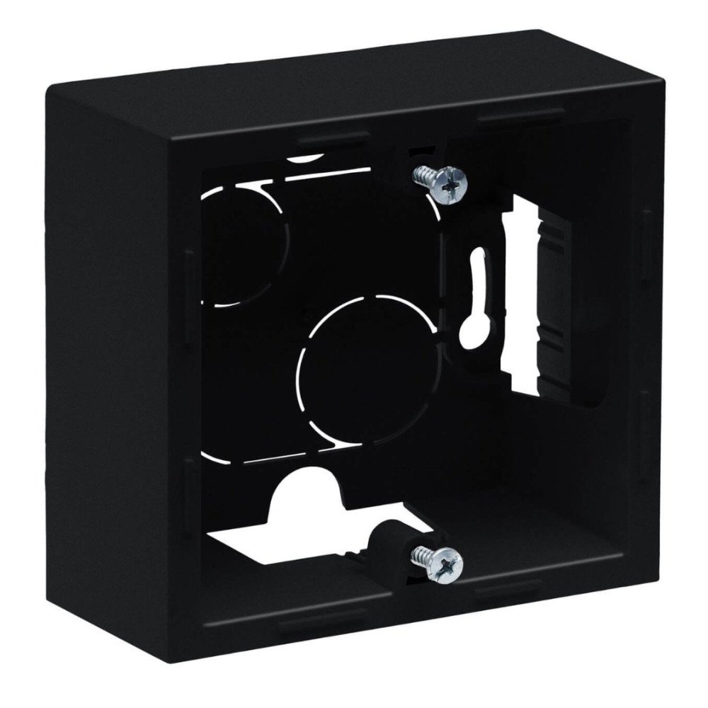 Virštinkinė dėžutė SUNO Legrand 721494 (juoda, 1 mod.) Virštinkinė dėžutė SUNO Legrand 721494 (juoda, 1 mod.)