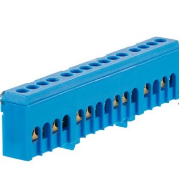 Nulinis gnybtas N15H Cu 15x16 mm2 Morek MAD1015N15 (mėlynas)