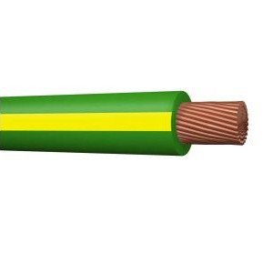 Kabelis MKEM-HF C Pro 1x6 (1m., geltonai/žalias)