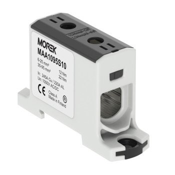 Gnybtas OTL95 1x6-95mm2 Morek MAA1095A10 (juodas) Gnybtas OTL95 1x6-95mm2 Morek MAA1095A10 (juodas)