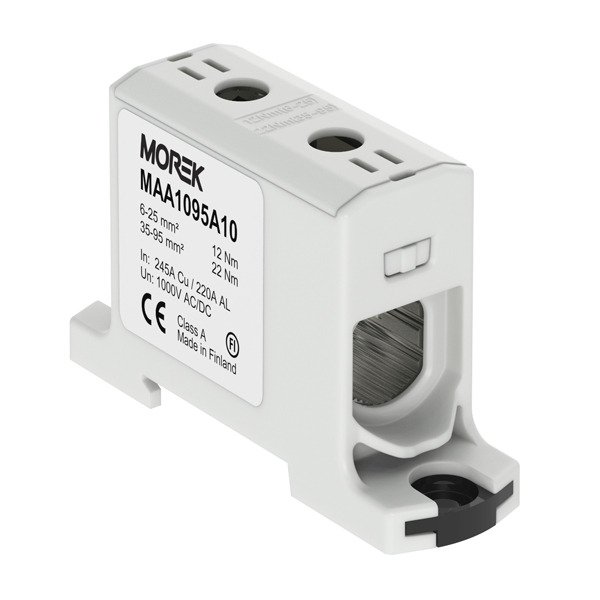 Gnybtas OTL95 1x6-95mm2 Morek MAA1095A10 (pilkas) Gnybtas OTL95 1x6-95mm2 Morek MAA1095A10 (pilkas)