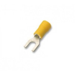 AU presuojama izoliuota šakutė M6 (6 mm², geltona) AU presuojama izoliuota šakutė M6 (6 mm², geltona)