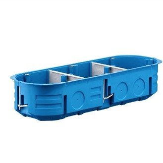 3 vt. dėžutė į gipsą Simet P3x60K (45mm gylio) 3 vt. dėžutė į gipsą Simet P3x60K (45mm gylio)