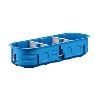 3 vt. dėžutė į gipsą Simet P3x60K (45mm gylio) 3 vt. dėžutė į gipsą Simet P3x60K (45mm gylio)