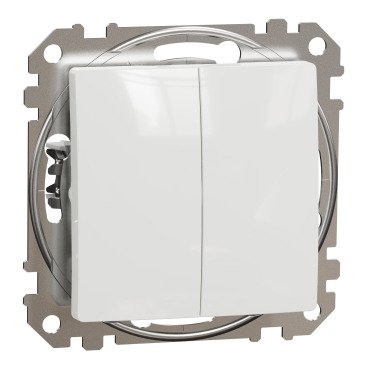 2 klavišų perjungiklis Schneider Electric Sedna Design SDD111108 (baltas)
