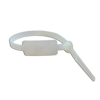 Dirželis kabeliui su vertikale aikštele žymėjimui LEGRAND 032063 180x4.6mm (baltas)