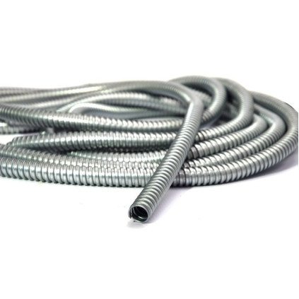 Gofruotas metalinis vamzdis D41 (ritė 25m) Gofruotas metalinis vamzdis D41 (ritė 25m)