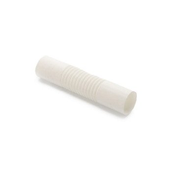 Vamzdelio U-50mm lanksti jungtis, balta (40)