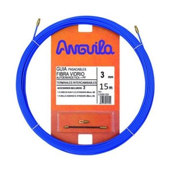 Kabelio pratraukėjas (15m, 3mm, mėlynas, stiklo audinys) Kabelio pratraukėjas (15m, 3mm, mėlynas, stiklo audinys)