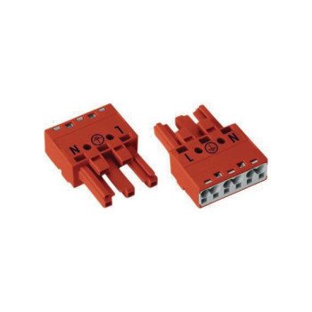 Lizdas Wago 770-1303 (raudonas)